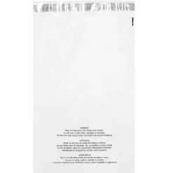 SumacLife 7" x 5" Reclosable Poly Bags, 1.8 Mil, Clear (CP0507100)* Reclosable Poly Bags