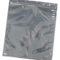 Partners Brand 5" x 5" Reclosable Poly Bags, 2.8 Mil, Clear, 100/Carton (STC350)* Reclosable Poly Bags