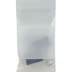 SI Products 3" x 5" Reclosable Poly Bags, 4 Mil, Clear, 1000/Carton (3985A)* Gusseted Poly Bags