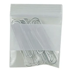SI Products 2" x 2" Reclosable Poly Bags, 2 Mil, Clear, 1000/Carton (PB3933)* Reclosable Poly Bags
