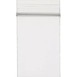 SI Products 4" x 5" Reclosable Poly Bags, 2 Mil, Clear, 1000/Carton (PB3562)* Reclosable Poly Bags