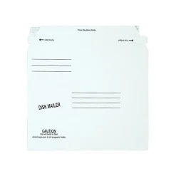 Quality Park 6.06" x 7.5" Self Seal Fiberboard Mailers, CD/DVD, 100/Carton (QUA64117)* Padded Mailers
