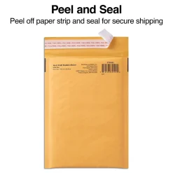 Staples 6.75 x 9 Self-Sealing Bubble Mailer (56563)* Bubble Mailers