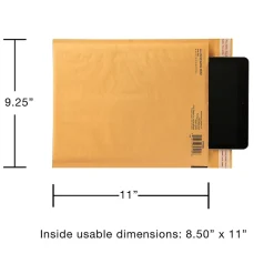 Staples 9.25 x 11 Self-Sealing Bubble Mailer, #2 (56564)* Bubble Mailers