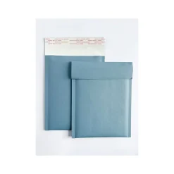 Happy Mail 6" x 9" Self-Sealing Bubble Mailer, Blue, Dozen (245154)* Bubble Mailers
