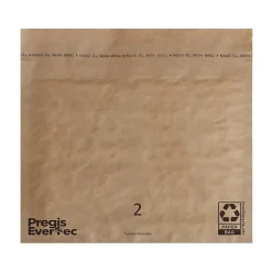 Pregis 9" x 12" Self-Sealing Padded EverTec Mailer, #2, 25/Carton (4088331)* Padded Mailers