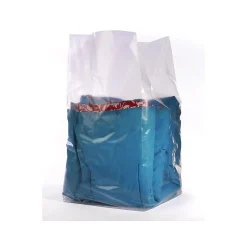 SI Products 24" x 20" x 48" Gusseted Poly Bags, 1.5 Mil, Clear, 200/Carton (1510)* Gusseted Poly Bags
