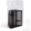 SI Products 6" x 3" x 15" Gusseted Poly Bags, 3 Mil, Clear, 1000/Carton (1680)* Gusseted Poly Bags