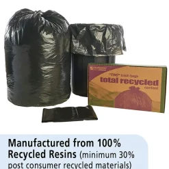 AbilityOne Envision 65 Gallon Industrial Trash Bag, 50