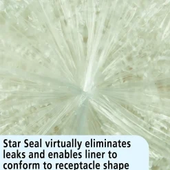 AbilityOne Envision LLDPE 40-45 Gallon Industrial Trash Bag, 40