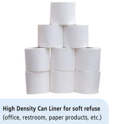 AbilityOne HDPE ProPerformance 40-45 Gallon Industrial Trash Bag, 40