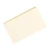 AbilityOne Light Duty Manila File Folders, 1/3 Cut, LETTER-size Holds 8 1/2" x 11", 100/Bx