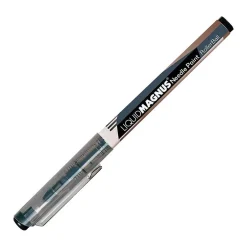 AbilityOne Skilcraft Metal Clip Rollerball Pen, Medium Point, 0.7mm, Black Ink / Black Barrel, 12/Pk Hot