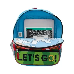 Backpacks<Accessory Innovations Kids' 2-Piece Sonic The Hedgehog Backpack Set, Medium, Multicolor (B24SH58499-ST)