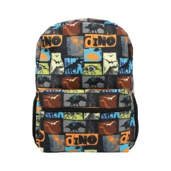 Backpacks<Accessory Innovations Kids' Boy's Life Dino Laptop Backpack, Medium, Multicolor (B24GC58197-ST)