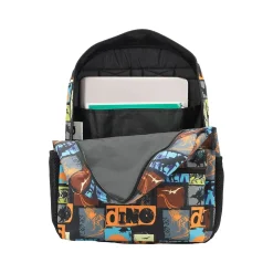 Backpacks<Accessory Innovations Kids' Boy's Life Dino Laptop Backpack, Medium, Multicolor (B24GC58197-ST)