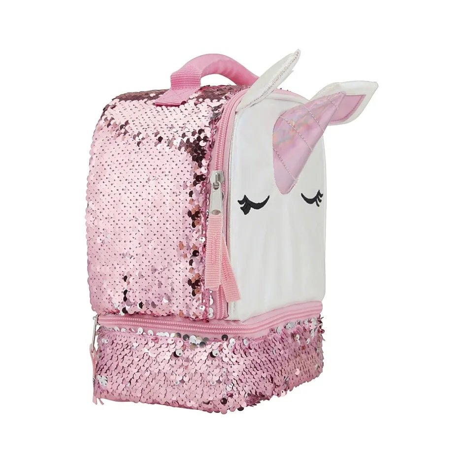Lunch Boxes & Bags<Accessory Innovations Lunch Bag, White/Pink/Silver (B21GC49616-ST)