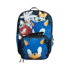 Backpacks<Accessory Innovations Sonic the Hedgehog Backpack Set, Multicolor (B22SH54175-ST)