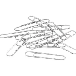 ACCO Recycled Paper Clips, Jumbo, Silver, 100/Box, 10 Boxes/Pack (A7072525) Clearance