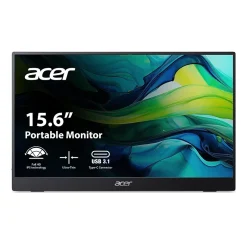 Acer 15.6" FHD 60Hz LED Portable Business Monitor with AMD FreeSync Technology, Black (PM161QBBMIUUX)* Flat Monitors