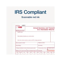 New 2024 1096 Summary Tax Form, 10/Pack (STAX1096-24) Tax Forms