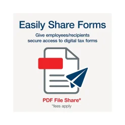 Online 2024 1099-DIV Tax Form with Access to Tax Forms Helper, 4-Part, 2-Up, Copy A, 1, B, 2, 10/Pack (STAX5DV-24) Tax Forms