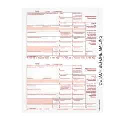 Best 2024 1099-MISC Copy A Laser Tax Forms, 50 Forms/Pack (LMISCFED-S) Tax Forms