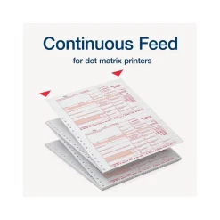 Discount 2024 1099-MISC Tax Form, 4-Part, 2-Up, Copy A, 1, B, 2, 24/Pack (STAX524MISC-24) Tax Forms