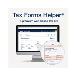 Best 2024 1099-MISC Tax Form with e-files and Access to Tax Forms Helper, 4-Part, 2-Up, Copy A, 1, B, 2, 50/Pack Tax Forms