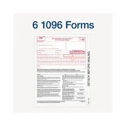Best 2024 1099-MISC Tax Form with e-files and Access to Tax Forms Helper, 4-Part, 2-Up, Copy A, 1, B, 2, 50/Pack Tax Forms
