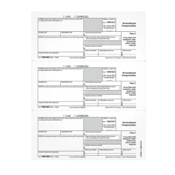 New 2024 1099-NEC Copy 1 or 2 Laser/Inkjet Tax Forms, 50 Sheets/Pack (LNECPAY2) Tax Forms