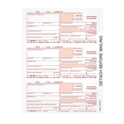 New 2024 1099-NEC Copy A Laser/Inkjet Tax Forms, 50 Sheets/Pack (LNECFED16) Tax Forms