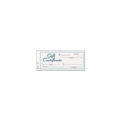 Clearance ® Gift Certificates, Two Color Design, 25/Pack (GFTC1) Business Forms
