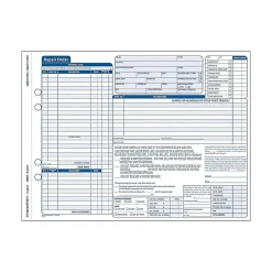 New 3-Part Carbonless Auto Repairs, 11.44"L x 8.5"W, 50 Sets/Book (GT3810) Business Forms