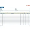 Sale 2-Part Carbonless Invoices, 5.5625" x 8.4375", 50 Sets/Book (DC5840) Business Forms