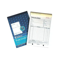 2-Part Carbonless Purchase Requisitions, 8.44"L x 5.56"W, 50 Sets/Book, 10/Box (DC5831-10) Business Forms