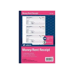 Online 2-Part Carbonless Receipts, 2.75"L x 7.13"W, 200 Sets/Book (DC1182) Business Forms