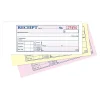 Outlet 3-Part Carbonless Receipts Book, 7.19" x 2.75", 50 Forms/Book (ABF TC2701) Accounting & Record Journals