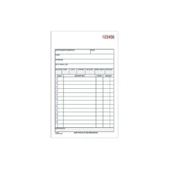 Online 3-Part Carbonless Sales Orders, 7.19"L x 4.19"W, 50 Sets/Book (TC4705) Business Forms