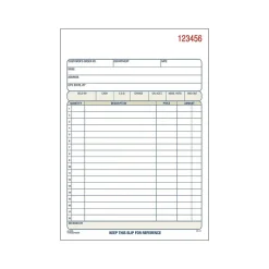 Clearance 3-Part Carbonless Sales Orders, 8.44"L x 5.56"W, 50 Sets/Book (TC5805) Business Forms