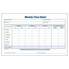 New Time Sheets, 100/Pad, 2 Pads/Pack (ABF 9507ABF) Hr Forms