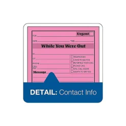 Adams While You Were Out Memo Pads, 4.25