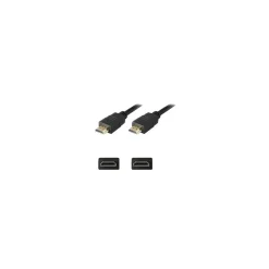 Hdmi Cables<AddOn HDMI 1.4 Male/Male Audio/Video Cable, Black, 6' (HDMIHSMM6)