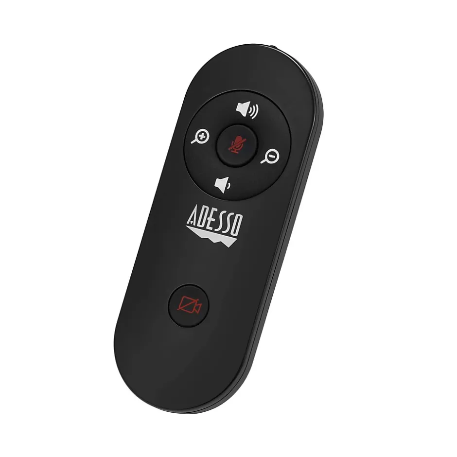 Adesso CyberTrack C100 HD 3840 x 2160 Webcam, 8 Megapixel, Black (Cybertrack C100)* Webcams