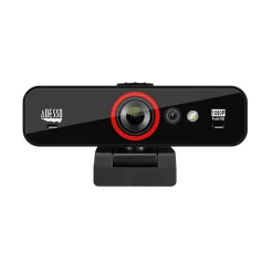 Adesso CyberTrack F1 HD 1920 x 1080 Webcam, 2.1 Megapixel, Black (CyberTrack F1)* Webcams