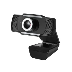 Adesso CyberTrack HD 1920 x 1080 USB Webcam with Built-in Microphone, TAA Compliant, 2.1 Megapixels, Black (CyberTrack H4-TAA)* Webcams