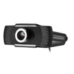 Adesso CyberTrack HD 1920 x 1080 USB Webcam with Built-in Microphone, TAA Compliant, 2.1 Megapixels, Black (CyberTrack H4-TAA)* Webcams