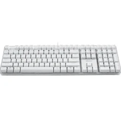 Adesso EasyTouch 680 Illuminated Mechanical Keyboard, White (AKB-680UW)* Keyboards