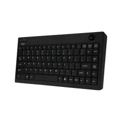 Adesso EasyTouch Mini Trackball Wired Keyboard, Black (AKB-310UB)* Keyboards