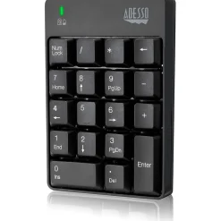 Adesso EasyTouch Wireless Keypad, Black (WKB-6010UB)* Ergonomic Keyboards